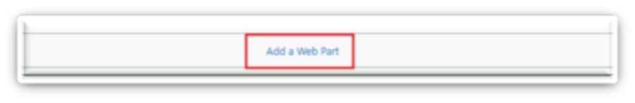 Figure 5: Click on ‘add a web part’. In the upper left of the screen under Categories, select Project Web App and then under Parts, select Basic Info